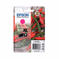 Epson 503XL, Rendement élevé (XL), 6,4 ml, 470 pages, 1 pièce(s), Paquet unique