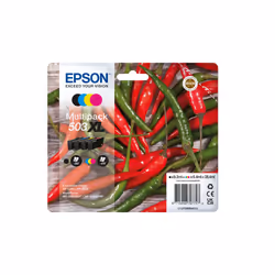 Epson 503XL, Rendement élevé (XL), 9,2 ml, 6,4 ml, 550 pages, 4 pièce(s), Multi pack