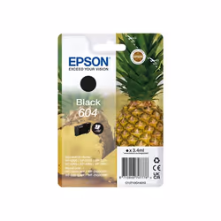 Epson 604, Rendement standard, 3,4 ml, 150 pages, 1 pièce(s), Paquet unique