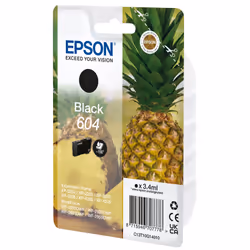 Epson 604, 3,4 ml, 1 pièce(s), Paquet unique