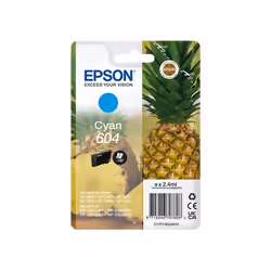 Epson 604, Rendement standard, 2,4 ml, 130 pages, 1 pièce(s), Paquet unique