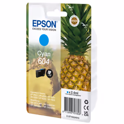 Epson 604, Rendement standard, 2,4 ml, 1 pièce(s), Paquet unique