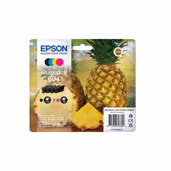 Epson 604, Rendement standard, 3,4 ml, 2,4 ml, 150 pages, 4 pièce(s), Multi pack