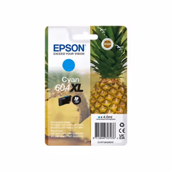 Epson 604XL, Rendement élevé (XL), 4 ml, 350 pages, 1 pièce(s), Paquet unique