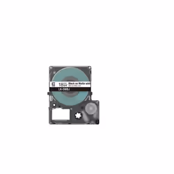 Epson LK-5WBJ, Noir, Blanc, Transfert thermique, Mat, LabelWorks LW-C410, 1,8 cm
