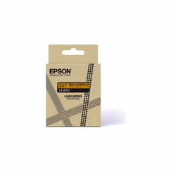 Epson C53S672076, Noir sur jaune, Epson, LK-6YBJ, 2,4 cm