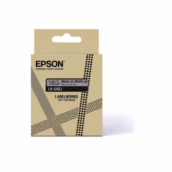 Epson C53S672087 ruban d'étiquette Noir sur gris LK