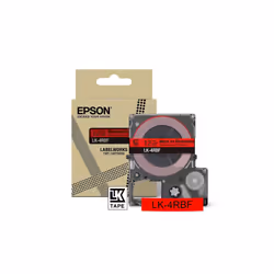 Epson LK-4RBF, Noir, Rouge, Transfert thermique, LabelWorks LW-C410, 1,2 cm