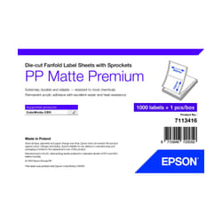 Epson 7113416 étiquette à imprimer Blanc Imprimante d'étiquette adhésive