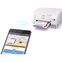Epson EcoTank ET-2876 Imprimante Multifonction Jet d'Encre A4 Wi-Fi Blanc - Vue supplémentaire 7