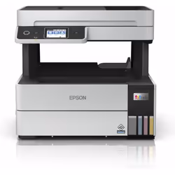Epson EcoTank ET-5185, Jet d'encre, Impression couleur, 4800 x 1200 DPI, A4, Impression directe, Noir, Blanc
