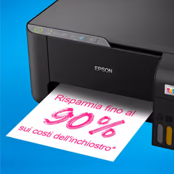 Epson EcoTank ET-2860, Jet d'encre, Impression couleur, 5760 x 1440 DPI, A4, Impression directe, Noir