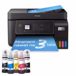 Epson EcoTank L5310, Jet d'encre, Impression couleur, 5760 x 1440 DPI, A4, Impression directe, Noir