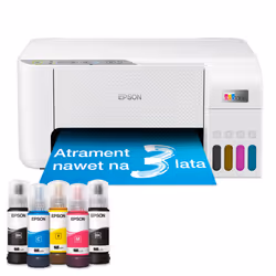 Epson EcoTank L3276, Jet d'encre, Impression couleur, 5760 x 1440 DPI, A4, Impression directe, Blanc
