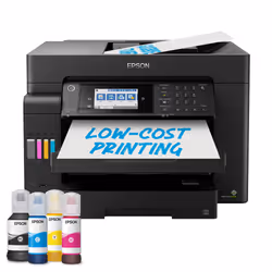 Epson EcoTank ET-16655, Jet d'encre, Impression couleur, 4800 x 1200 DPI, A3, Impression directe, Noir