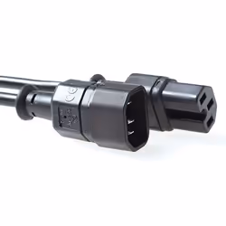 ACT AK5234, 2,5 m, Coupleur C14, Coupleur C15, H05RN-F, 250 V, 10 A