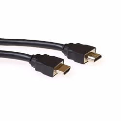 ACT AK3750, 2 m, HDMI Type A (Standard), HDMI Type A (Standard), 4096 x 2160 pixels, Noir