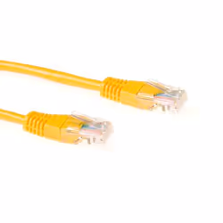 ACT UTP CAT5E Jaune, 1 m