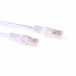 ACT UTP CAT5E Blanc, 2 m