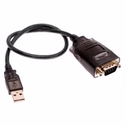 Ewent EW1116, Noir, 1,5 m, USB, 9 Sub-D, Mâle, Mâle