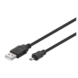 Microconnect USBAMB82 câble USB 1,8 m USB 2.0 USB A Mini-USB B Noir