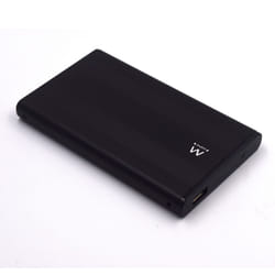 Ewent EW7041 Boîtier de disques de stockage Noir 2.5" Alimenté par port USB
