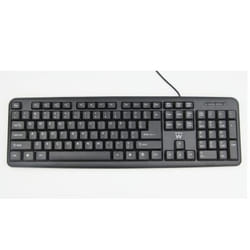 Ewent EW3109 clavier USB + PS/2 Noir