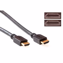 ACT AK3790, 1 m, HDMI Type A (Standard), HDMI Type A (Standard), Noir