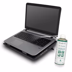 Ewent EW5601 kit de nettoyage pour ordinateur Endroits difficiles à atteindre Nettoyeur à air comprimé pour équipement électronique 400 ml
