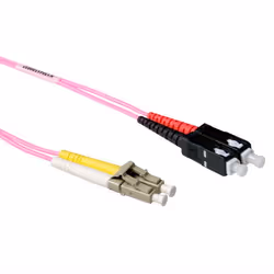 ACT 5m 50/125µm OM4, 5 m, LC, SC