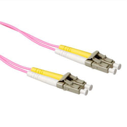 ACT 20m 50/125µm OM4 câble de fibre optique LC Bleu