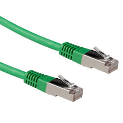 ACT 1m Cat6a SSTP câble de réseau Vert S/FTP (S-STP)
