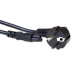 ACT AK5163, 5 m, CEE7/7, Coupleur C5, H05VV-F, 230 V, 2.5 A