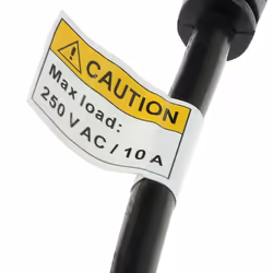 ACT AK5219 câble électrique Noir 0,6 m Coupleur C14 Prise d'alimentation type F