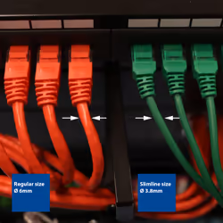 ACT DC9052, 0,25 m, Cat6, U/UTP (UTP), RJ-45, RJ-45