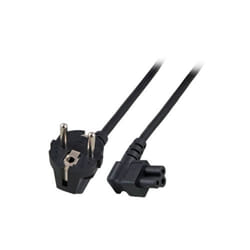 ACT AK5409 câble électrique Noir 1 m CEE7/7 Coupleur C5