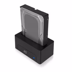 ACT AC1500, HDD, SSD, SATA, Série ATA II, Série ATA III, 2.5,3.5", USB 3.2 Gen 1 (3.1 Gen 1) Type-A, 5 Gbit/s, Noir