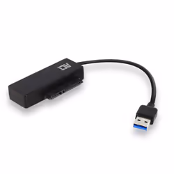 ACT AC1515, 2.5/3.5" SATA, USB A, 0,45 m, Noir