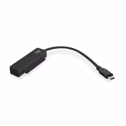 ACT AC1525, USB Type-C, SATA 7-pin + 15pin, 0,15 m, Noir