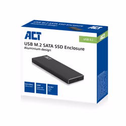 ACT AC1600 Boîtier de disques de stockage Enceinte ssd Noir M.2 - Vue supplémentaire 5