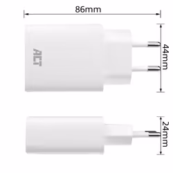 ACT AC2100 chargeur d'appareils mobiles Universel Blanc Intérieure