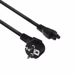 ACT AC3310, 2 m, CEE7/7, Coupleur C5, 250 V, 2.5 A