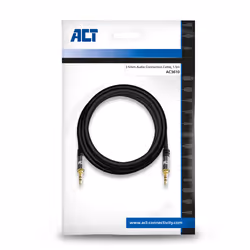 ACT AC3610 câble audio 1,5 m 3,5mm Noir