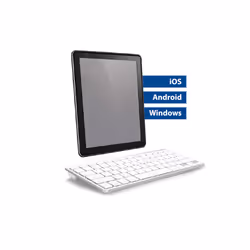 ACT AC5605 clavier Bluetooth AZERTY Belge Blanc