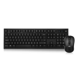 ACT AC5700 clavier Souris incluse RF sans fil QWERTY US International Noir