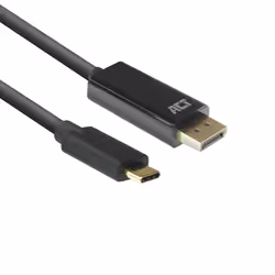 ACT AC7325, 2 m, USB Type-C, DisplayPort, Mâle, Mâle, Droit