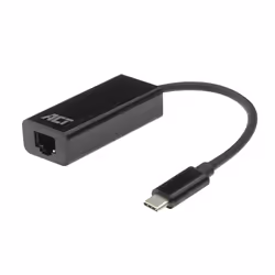 ACT AC7335, Avec fil, USB Type-C, Ethernet, 1000 Mbit/s, Noir