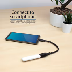 ACT AC7340 câble USB 0,2 m USB 3.2 Gen 1 (3.1 Gen 1) USB C USB A Noir