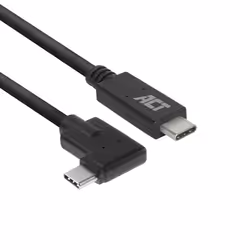 ACT AC7406, 1 m, USB C, USB C, USB 3.2 Gen 1 (3.1 Gen 1), 5000 Mbit/s, Noir