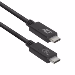ACT AC7431, 1 m, USB C, USB C, USB4 Gen 2x2, 20000 Mbit/s, Noir